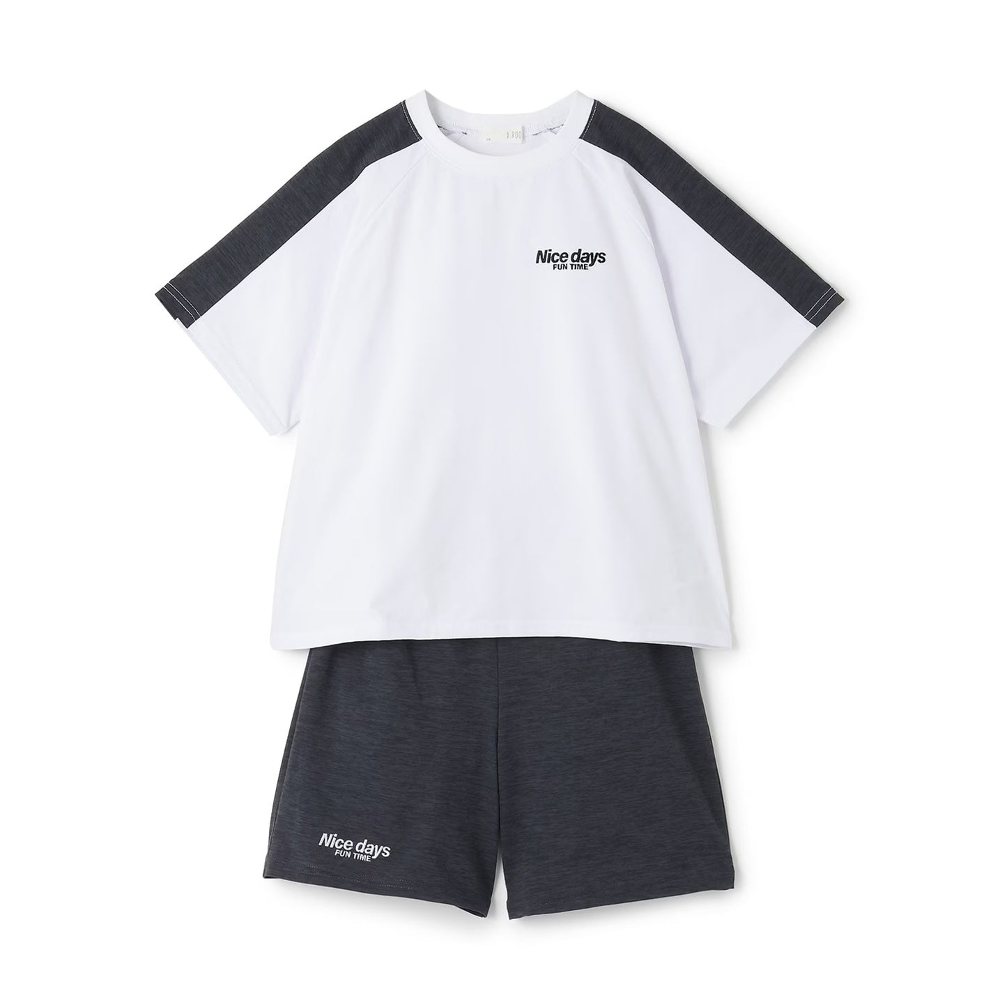 日本童裝 b・R# 水陸兩用 速乾系列 兩件套裝 90-150cm 男童款 TOPS PANTS 夏季 夏日玩水泳衣特輯