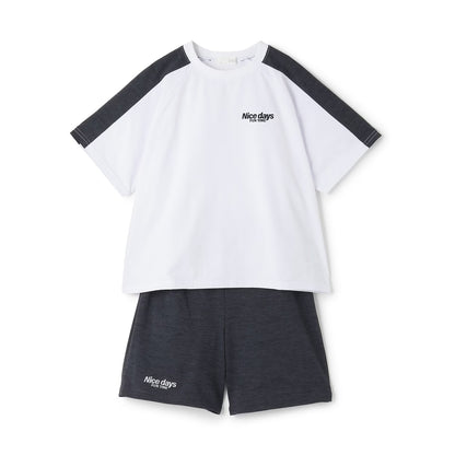 日本童裝 b・R# 水陸兩用 速乾系列 兩件套裝 90-150cm 男童款 TOPS PANTS 夏季 夏日玩水泳衣特輯