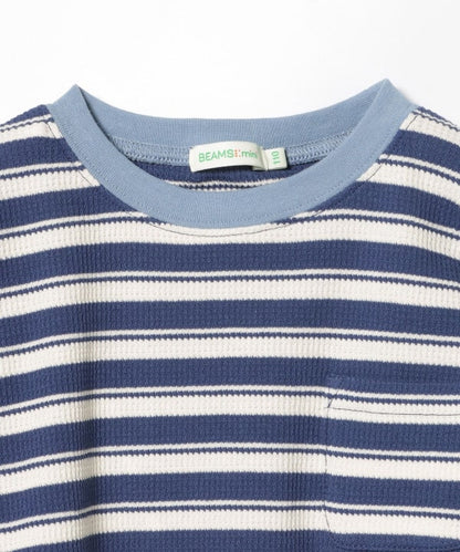 日本童裝 BEAMS mini 華夫紋上衣 90-140cm 男童款 夏季 TOPS