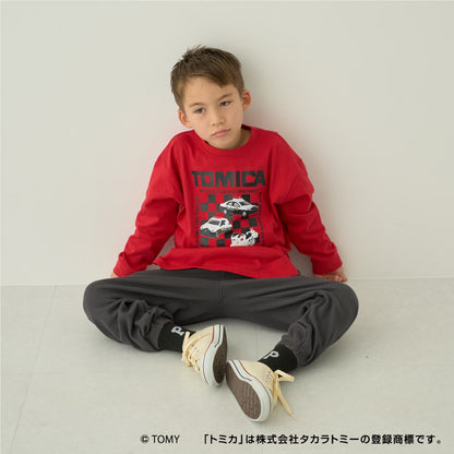 日本童裝 b・R# x Tomica 印花上衣 90-130cm 男童款 秋季 TOPS