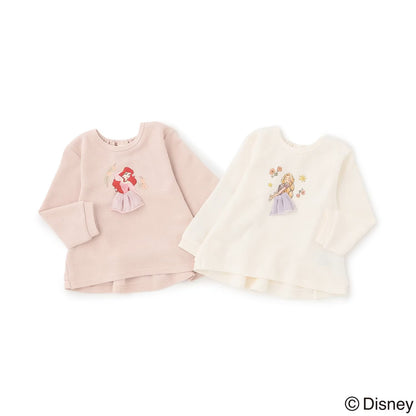日本童裝 pe#main x Disney Princess 公主印花衛衣 90-130cm 女童款 秋季 TOPS