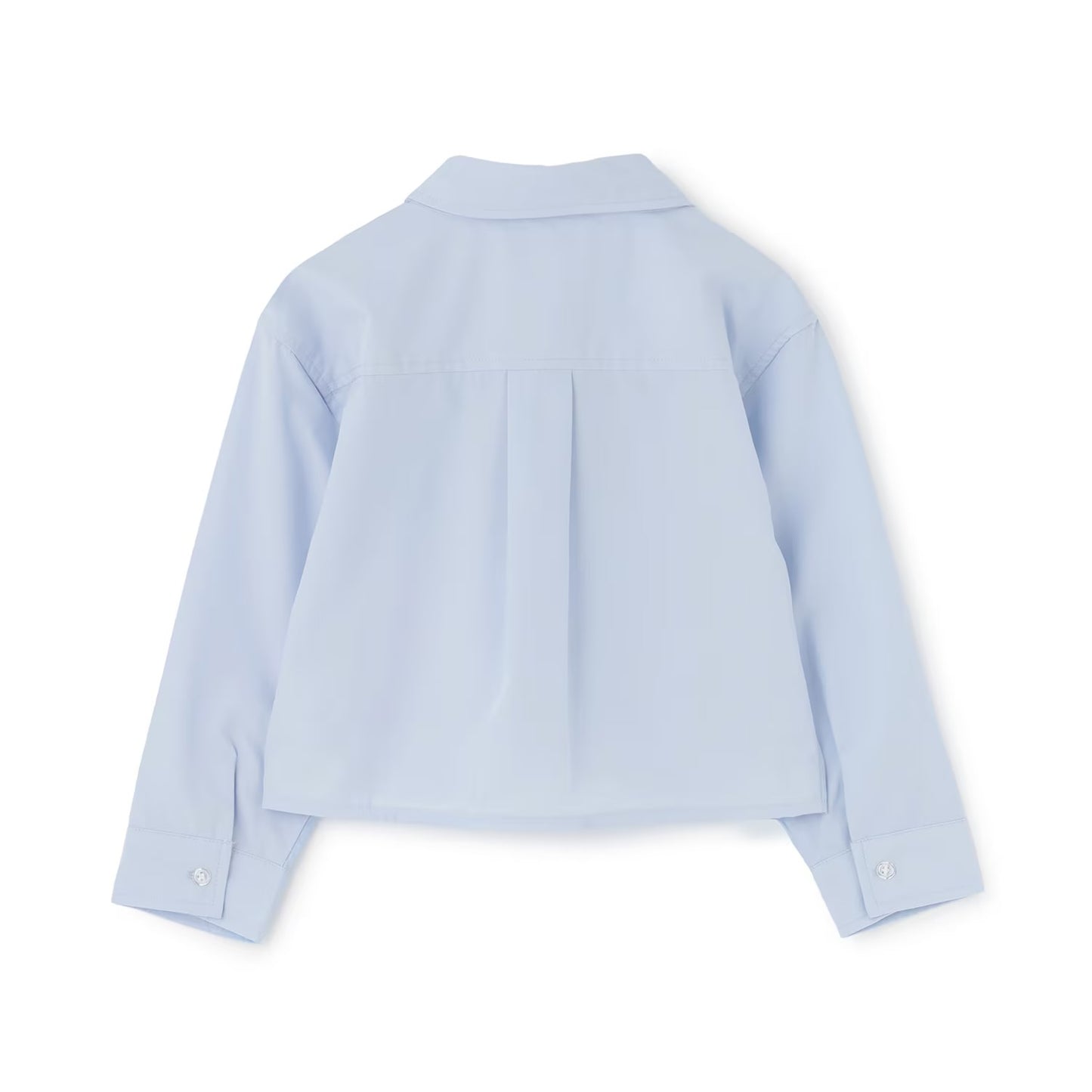 日本童裝 Ly# mine 學生妹短款襯衫 100-150cm 女童款 秋季 TOPS 萬聖節 Cosplay服裝 Halloween攪鬼特輯