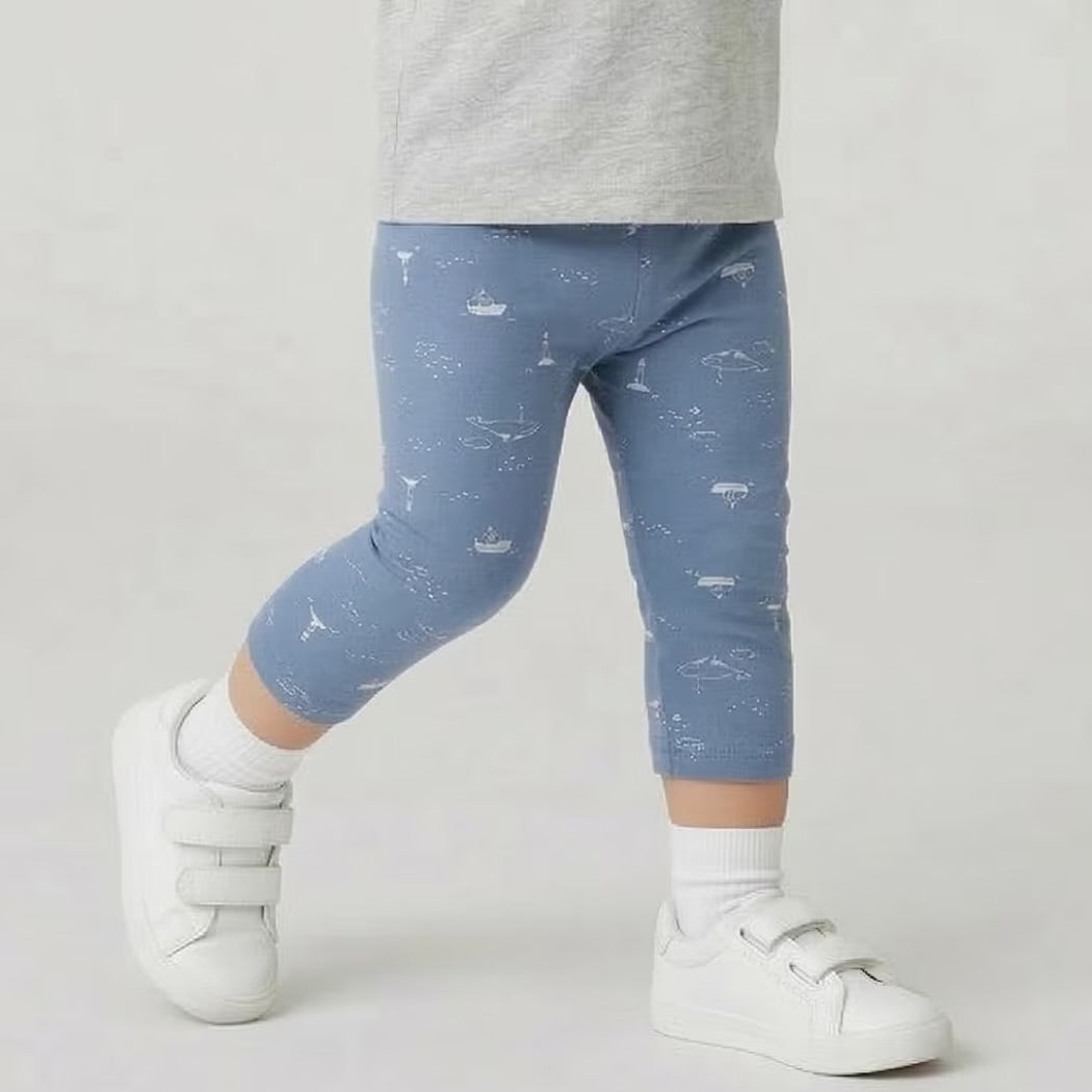 日本童裝 pe#main 七分長褲 80-130cm 男童款 夏季 PANTS