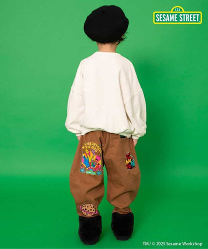 日本童裝 BREEZE x Sesame Street 衛衣 80-140cm 男童款/女童款 冬季 TOPS