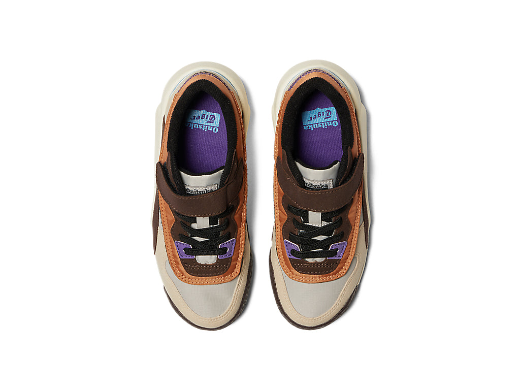 日本直送 日版ADMIX RUNNER KIDS OYSTER GREY/LICORICE BROWN 17-22cm 鞋系列