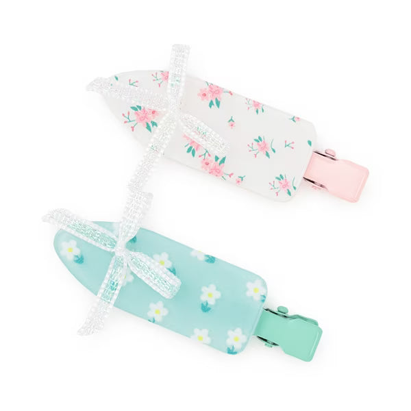 日本直送 Lycee mine 絲帶髮夾2件套 手飾/髮飾系列