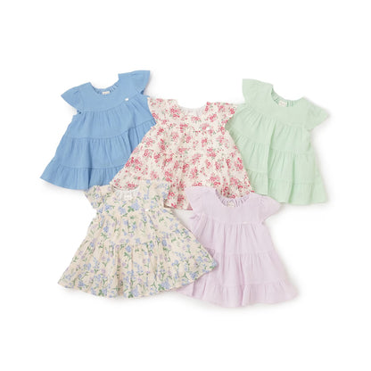日本童裝 pe#main 接觸冷感 楊柳裙邊長衫 80-130cm 女童款 夏季 TOPS