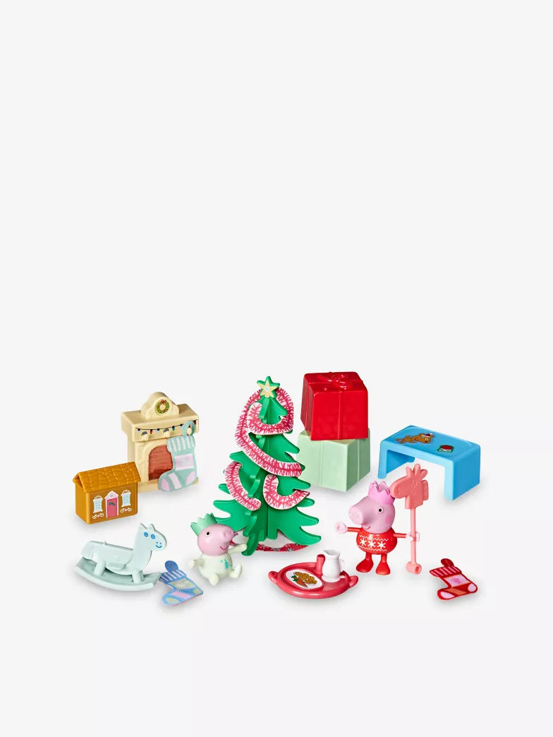 日英美直送 PEPPA PIG Peppa & Evie's 24-Piece Advent Calendar 聖誕倒數日曆 兒童款 聖誕快樂特輯 不參與$900免運 滿$900可加$25免運到順豐站/智能櫃 Christmas Advent Calendars 2026