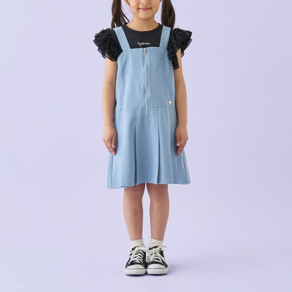 Japanese children's clothing Ly# mine tank top and shorts set 100-150cm girls summer TOPS PANTS 