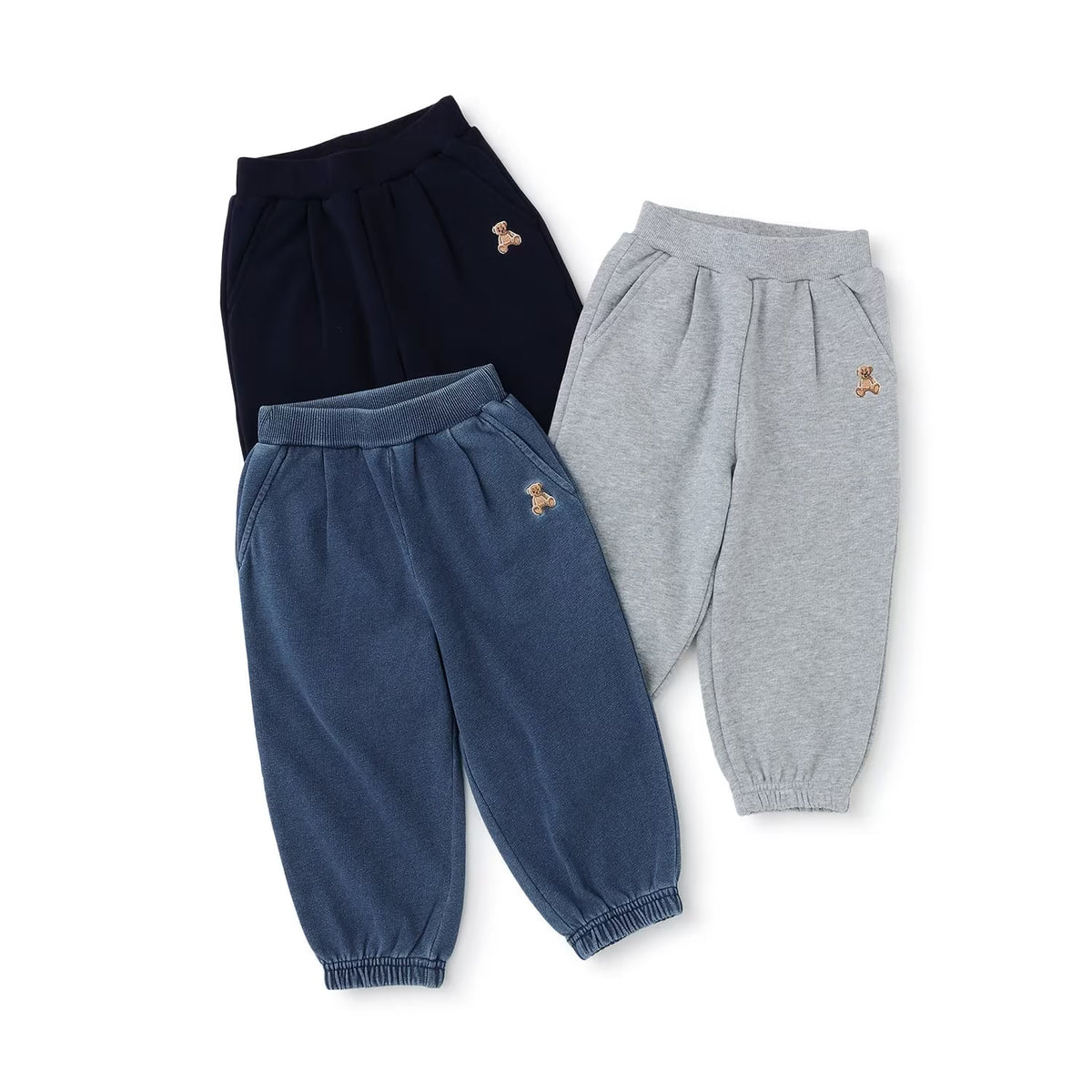日本童裝 pe#main x【POLO BCS】運動長褲 80-130cm 男童款 秋季 PANTS
