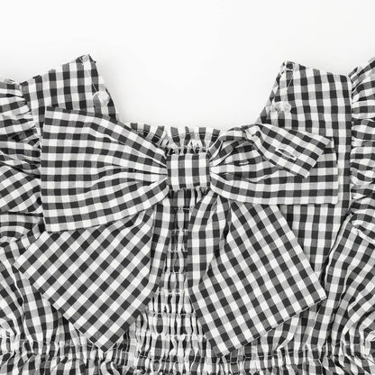 日本童裝 pe#main 泡泡袖連身裙 80-130cm 女童款 夏季 DRESSES