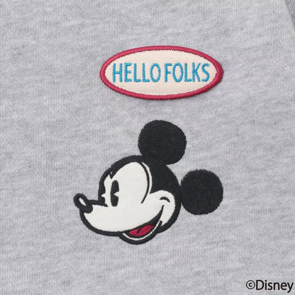 日本童裝 pe#main x Disney 貼布衛衣 80-130cm 男童款 秋季 TOPS