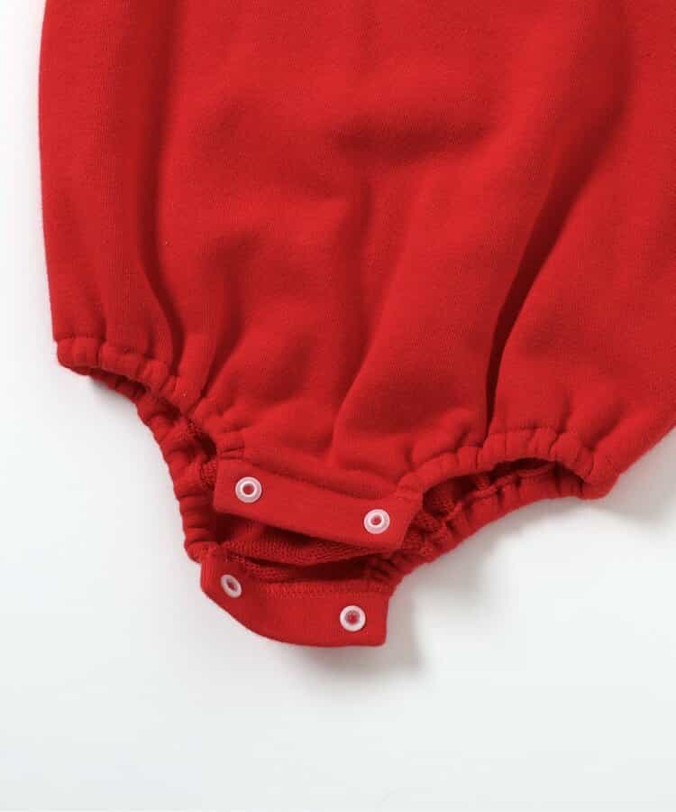 日本童裝 BREEZE 連衣 70-80cm 男童款/女童款 初生嬰兒 冬季 Jumpsuit Christmas 聖誕快樂特輯 聖誕服裝/飾物配件 聖誕紅/新年紅