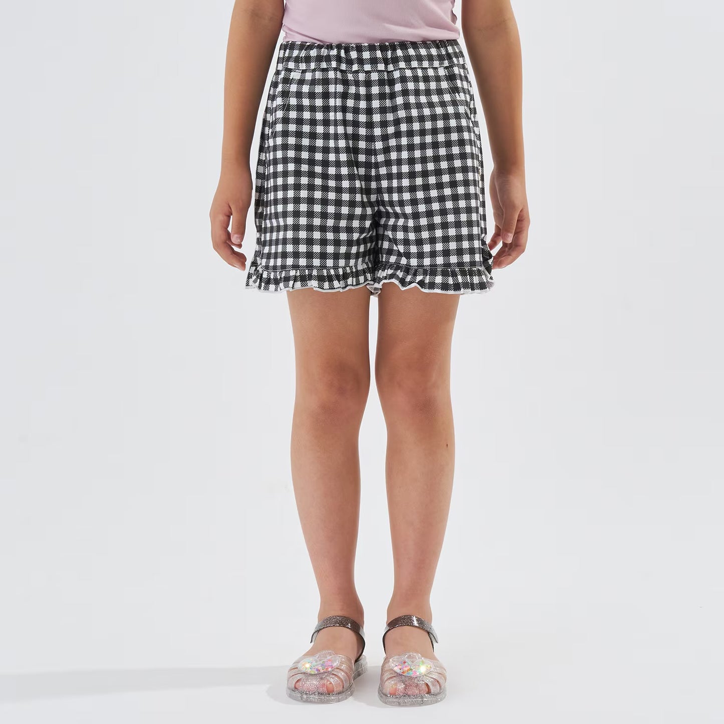 Japanese children's clothing Ly# mine tank top and shorts set 100-150cm girls summer TOPS PANTS 