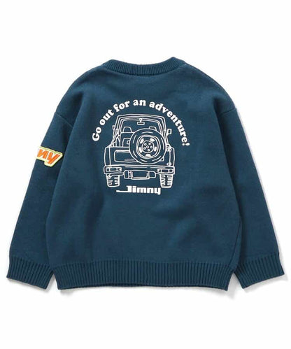 日本童裝 BREEZE x Jimny 衛衣 80-140cm 親子裝 男童款/女童款 冬季 Tops