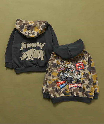 日本童裝 BREEZE x Jimny 衛衣 80-140cm 親子裝 男童款/女童款 冬季 TOPS