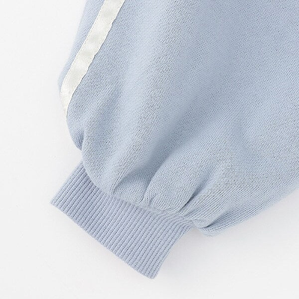 日本童裝 Ly# mine 絲帶線拉鍊連帽外套 100-150cm 女童款 秋季 OUTERWEAR