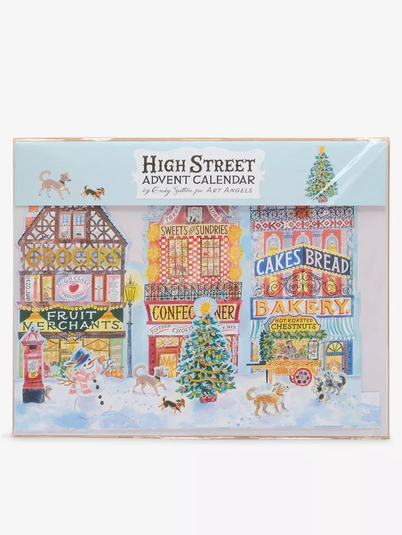 日英美直送 由英國知名插畫家Emily Sutton設計的插畫倒數日曆 High Street 3D Advent Calendar 聖誕倒數日曆 大人款 聖誕快樂特輯 不參與$900免運 滿$900可加$25免運到順豐站/智能櫃 Christmas Advent Calendars 2026