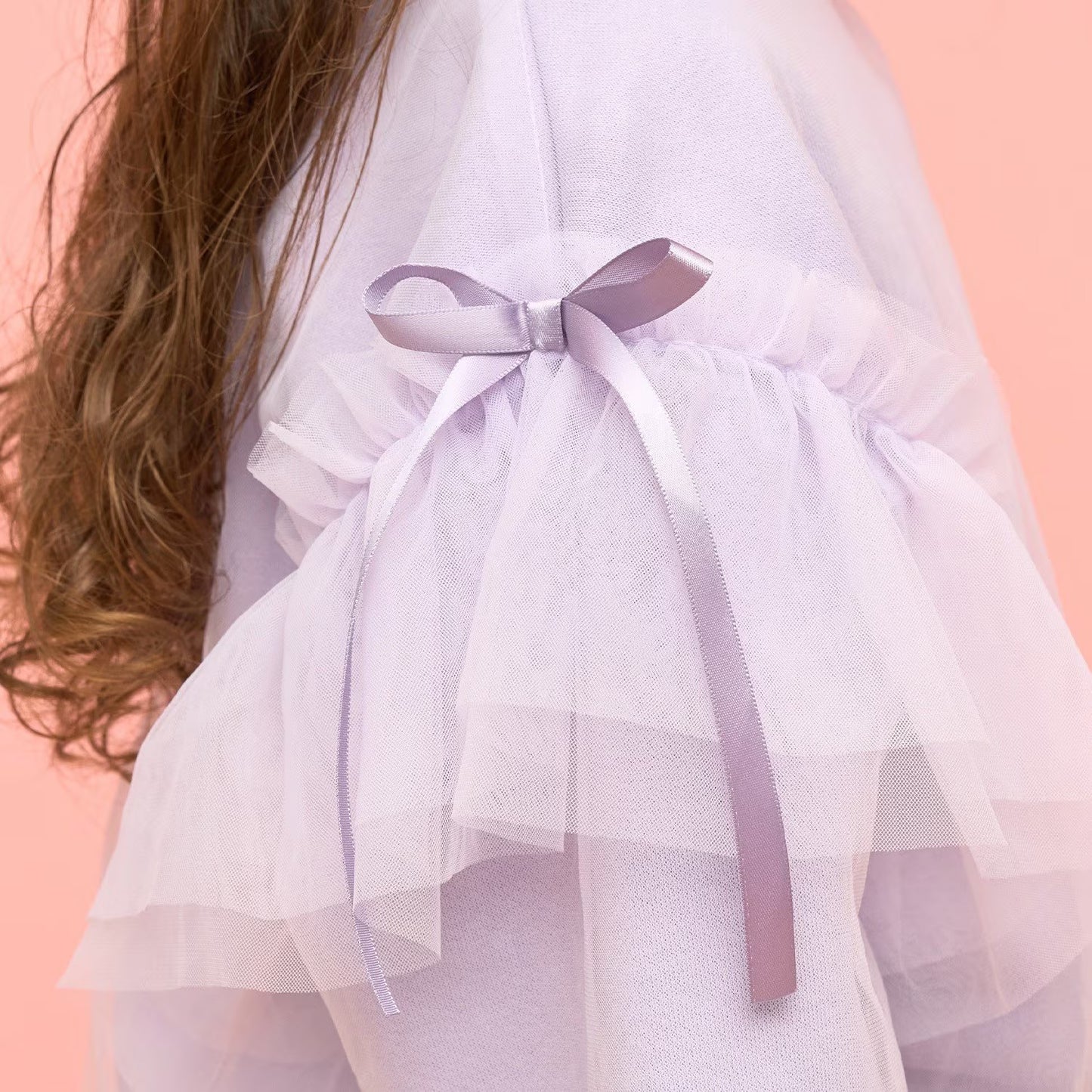 日本童裝 Ly# mine 速乾系列 柔軟薄紗衛衣 100-150cm 女童款 冬季 TOPS