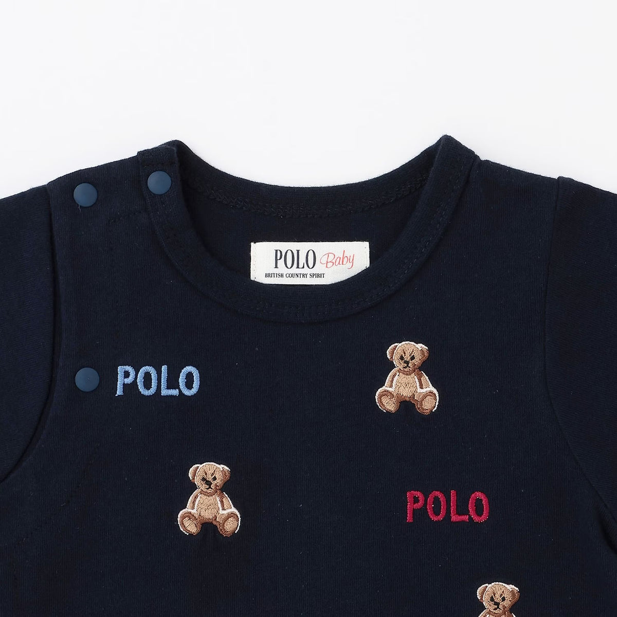 日本童裝 pe#main x【POLO BCS】2Way 連衣 50-70cm 男童款/女童款 初生嬰兒 秋季 Jumpsuit