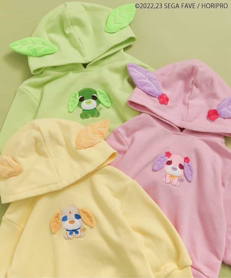 日本童裝 apres les cours x 茶犬 連帽衛衣 80-130cm 男童款/女童款 冬季 TOPS