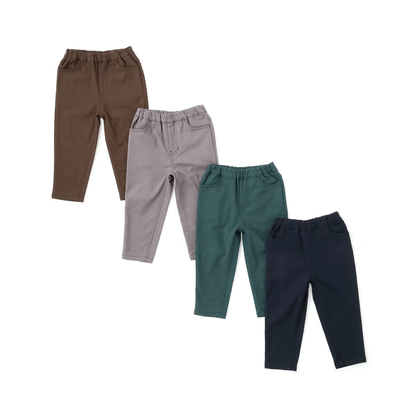 日本童裝 pe#main 抓毛休閒長褲 80-130cm 男童款 冬季 PANTS