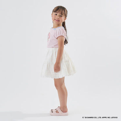 Japanese children's clothing Ly# mine tank top and shorts set 100-150cm girls summer TOPS PANTS 