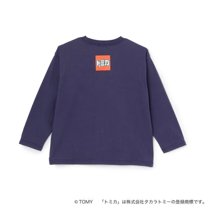 日本童裝 b・R# x Tomica 印花上衣 90-130cm 男童款 秋季 TOPS