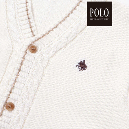 日本童裝  SLAP SLIP x POLO BCS 針織外套 80-130cm 男童款 秋季 OUTERWEAR 面試/宴會/表演