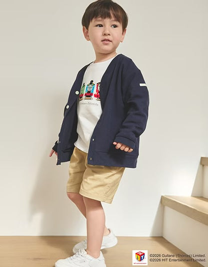 日本童裝 pe#main x Thomas 刺繡圖案上衣 80-130cm 男童款/女童款 夏季 TOPS