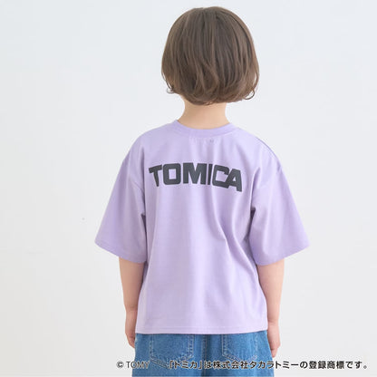日本童裝 b・R# x Tomica 防污系列 速乾系列 防UV 2Way 前後兩著 印花上衣 90-130cm 男童款 夏季 TOPS