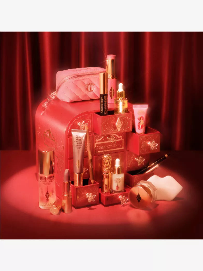 日英美直送 CHARLOTTE TILBURY Hollywood Beauty Wonderland Advent Calendar Worth £325 聖誕倒數日曆 大人款 聖誕快樂特輯 不參與$900免運 滿$900可加$25免運到順豐站/智能櫃 Christmas Advent Calendars 2026