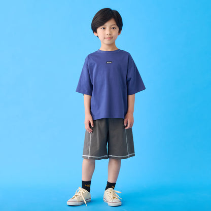 日本童裝 b・R# 防UV 隔熱布料 休閒短褲 100-140cm 男童款 夏季 PANTS