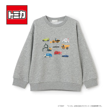 日本童裝 b・R# x Tomica 速乾系列 車車衛衣 90-130cm 男童款 冬季 TOPS