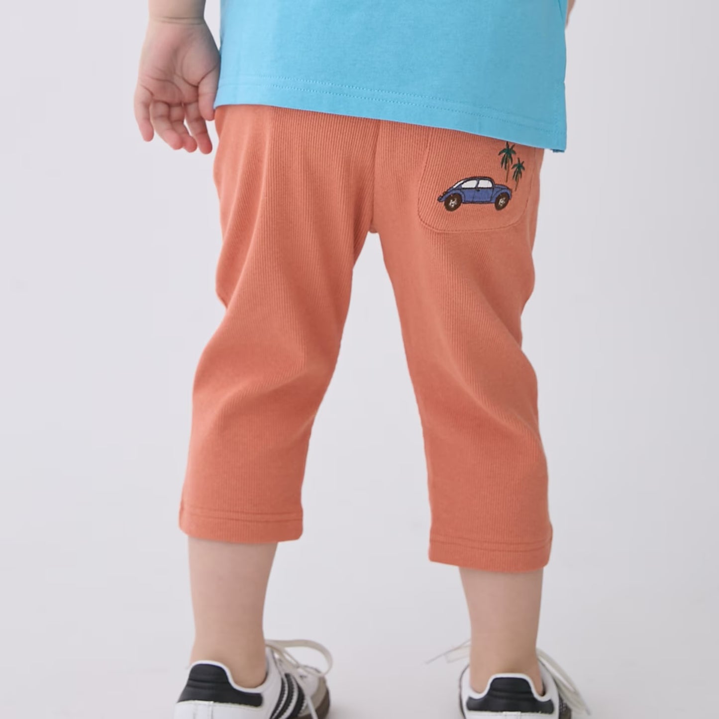 日本童裝 pe#main 七分長褲 80-130cm 男童款 夏季 PANTS