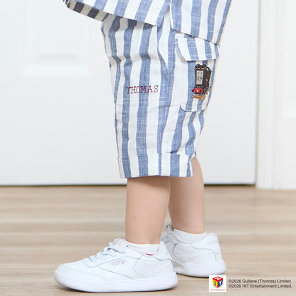 日本童裝 pe#main x Thomas 休閒短褲 80-130cm 男童款 夏季 PANTS