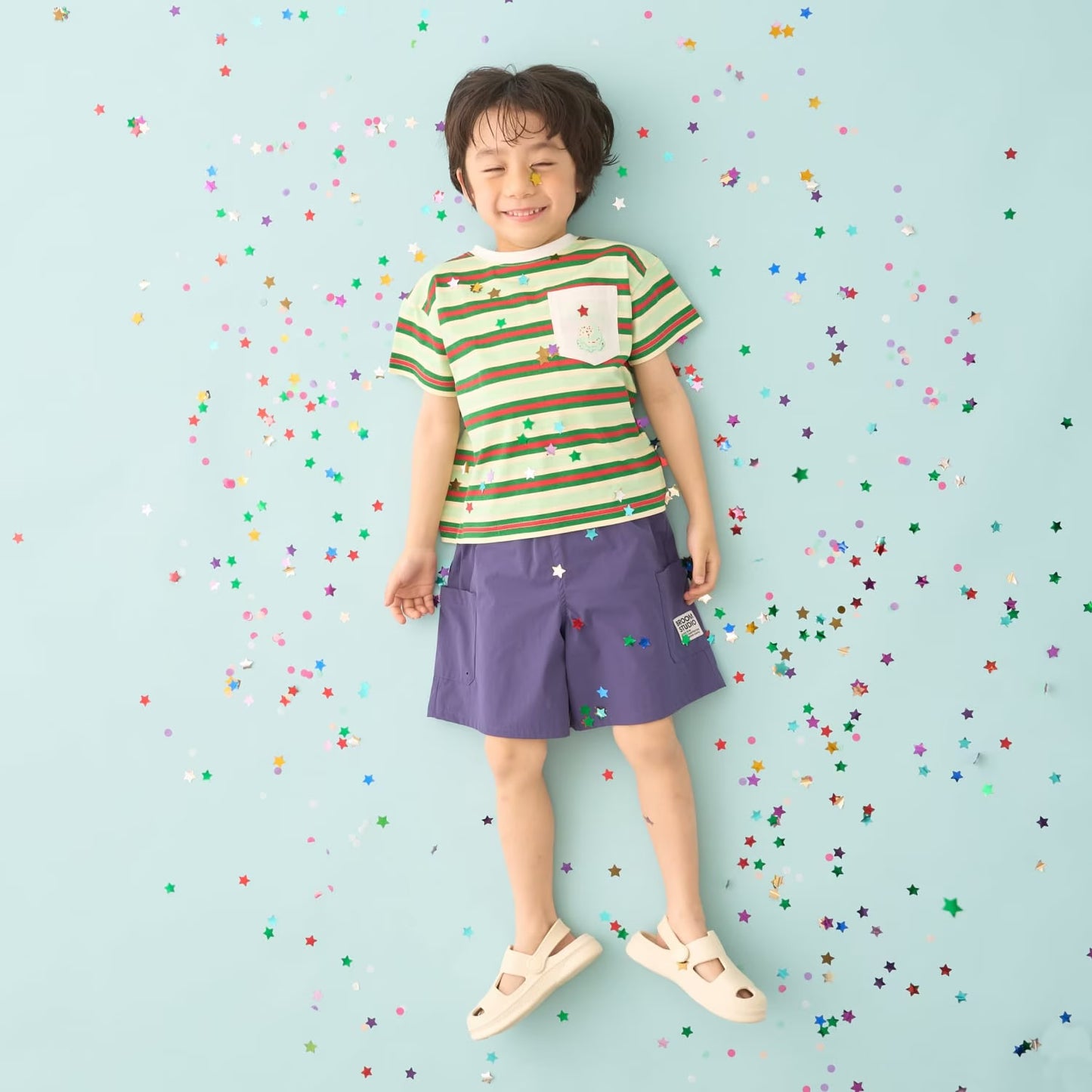 Japanese children's clothing Ly# mine tank top and shorts set 100-150cm girls summer TOPS PANTS 