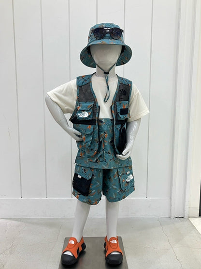 日本童裝 TNF 防水系列 靜電護理 山系探險背心外套 110-150cm 男童款/女童款 夏季 OUTERWEAR