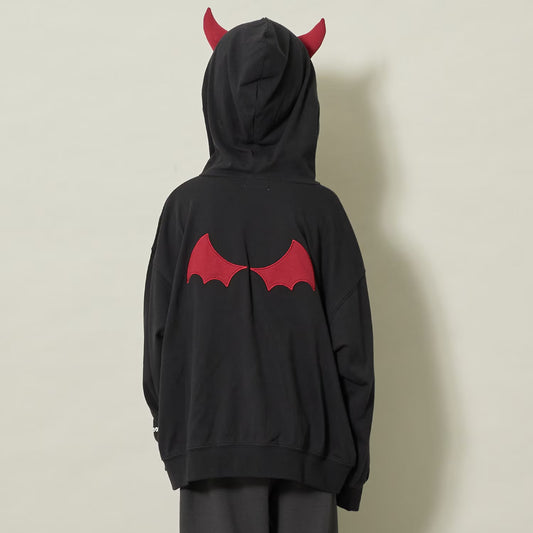 日本童裝 b・R# 吸水速乾 防UV 防污系列 恐龍惡魔薄衛衣 100-130cm 男童款/女童款 萬聖節 Cosplay服裝 Halloween攪鬼特輯