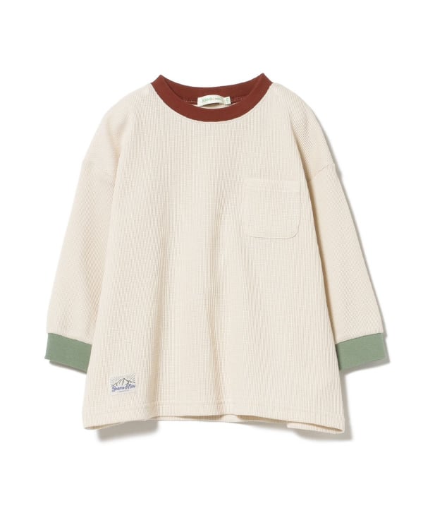 日本童裝 BEAMS mini 華夫紋上衣 90-140cm 男童款 夏季 TOPS