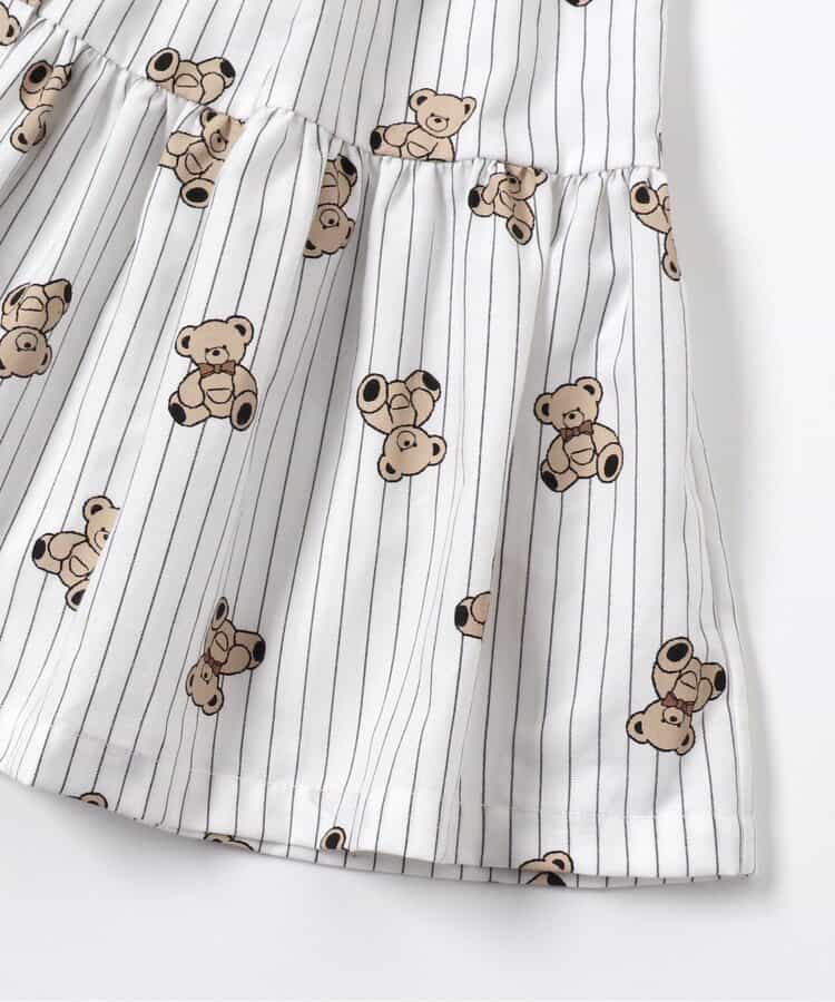 日本童裝 apres les cours x tiny bear 連第裙 90-120cm 女童款 冬季 DRESSES 面試/宴會/表演 兒童服飾