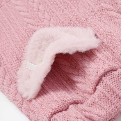 日本童裝  SLAP SLIP 假兩件毛毛口袋裙連褲 80-120cm 女童款 冬季  SKIRTS PANTS