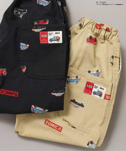 日本童裝 BREEZE x TOMICA 休閒長褲 80-130cm 男童款 冬季 PANTS