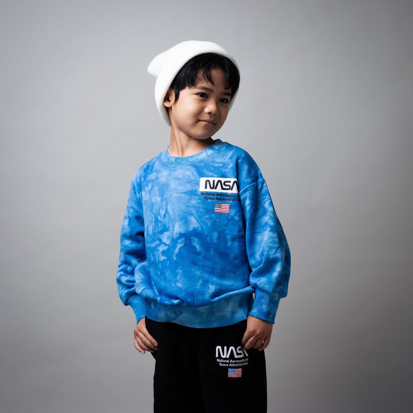 現貨區1-2日寄出--日本童裝 Birthday Nasa衛衣/外套 120cm 男童款 秋季 TOPS OUTERWEAR