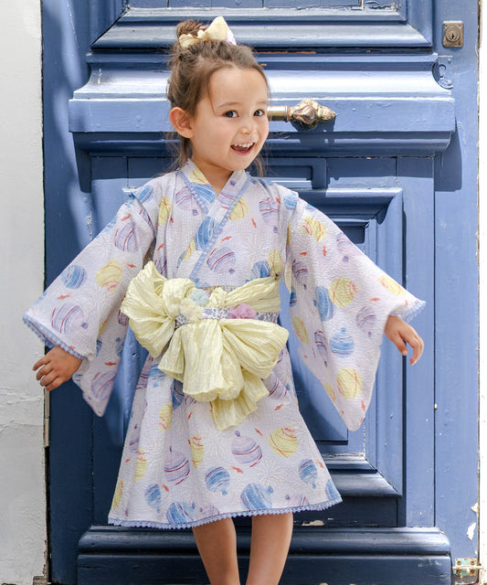 日本童裝 panpantutu 夏季祭典日本浴衣 日本和服 95-150cm 女童款 夏季 DRESSES 日本夏祭慶典特輯