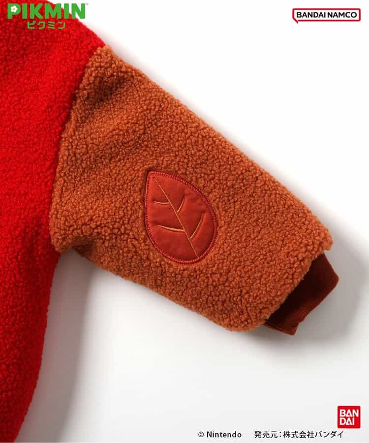 日本童裝 BREEZE x Pikmin 2Way 雙面兩著 夾棉外套 80-140cm 男童款/女童款 冬季 (適合初秋、香港平均溫度、寒冷天氣）OUTERWEAR 