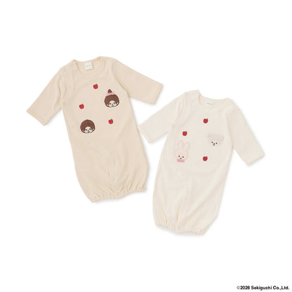 日本童裝 pe#main x Monchhichi 2Way 連衣 50-70cm 男童款/女童款 初生嬰兒 秋季 Jumpsuit
