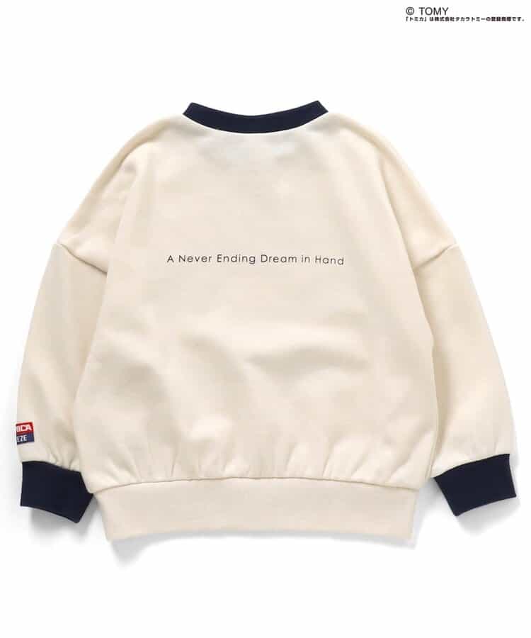 日本童裝 BREEZE x TOMICA 衛衣 80-130cm 男童款 冬季 TOPS 聖誕紅/新年紅