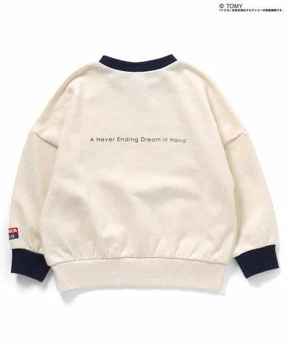 日本童裝 BREEZE x TOMICA 衛衣 80-130cm 男童款 冬季 TOPS 聖誕紅/新年紅