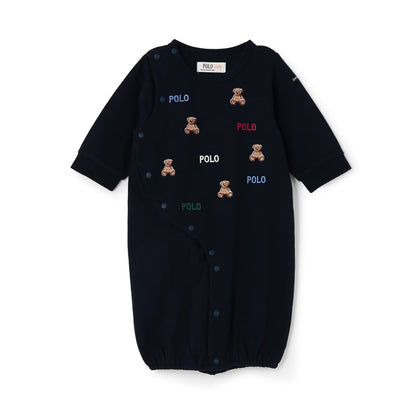 日本童裝 pe#main x【POLO BCS】2Way 連衣 50-70cm 男童款/女童款 初生嬰兒 秋季 Jumpsuit